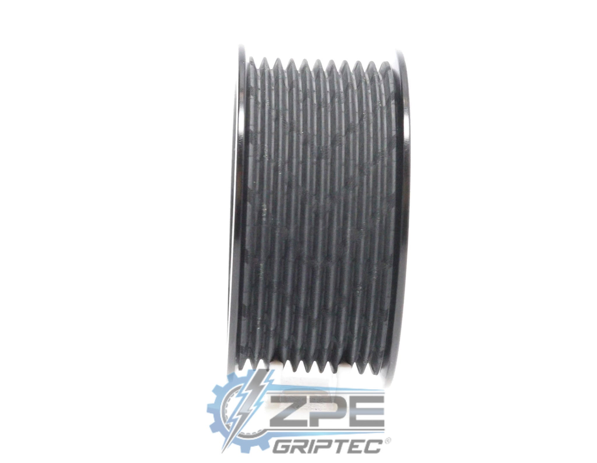 3.30" 10 Rib ZPE GripTec® 2pc HellCat L2V Black Pulley Only Secondary image