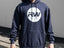 RW Carbon - White circle Logo Hoodie - Blue