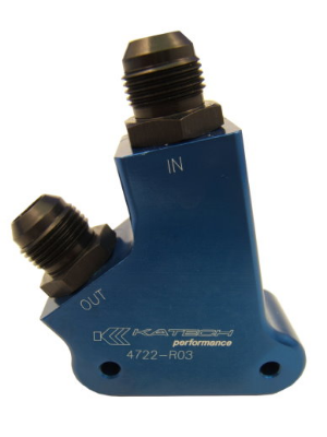 Katech LS Billet Oil Cooler Adapter Secondary image