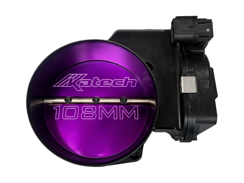 Katech HEMI 108MM Black Anodized Billet Throttle Body Secondary image