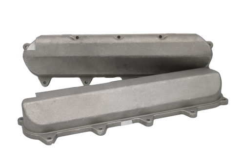 Katech Gen V LT Dry Sump Non-Slotted Raw Cast Aluminum Valve Covers Secondary image