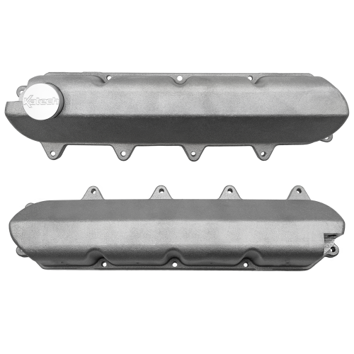Katech Gen V LT Wet Sump Non-Slotted Raw Cast Aluminum Valve Covers Secondary image
