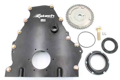 Katech Gen V LT External Dry Sump Flat Billet Front Cover Kit Secondary image