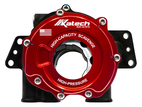 Katech TrackFlow LS9 Billet High-Pressure High-Capacity Scavenge Dry Sump Oil Pump Secondary image