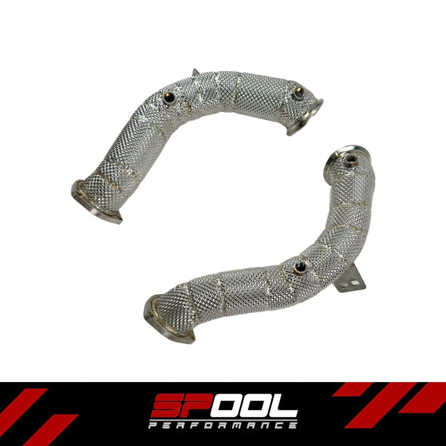 SPOOL Aston Martin DBX Race Downpipes Main image