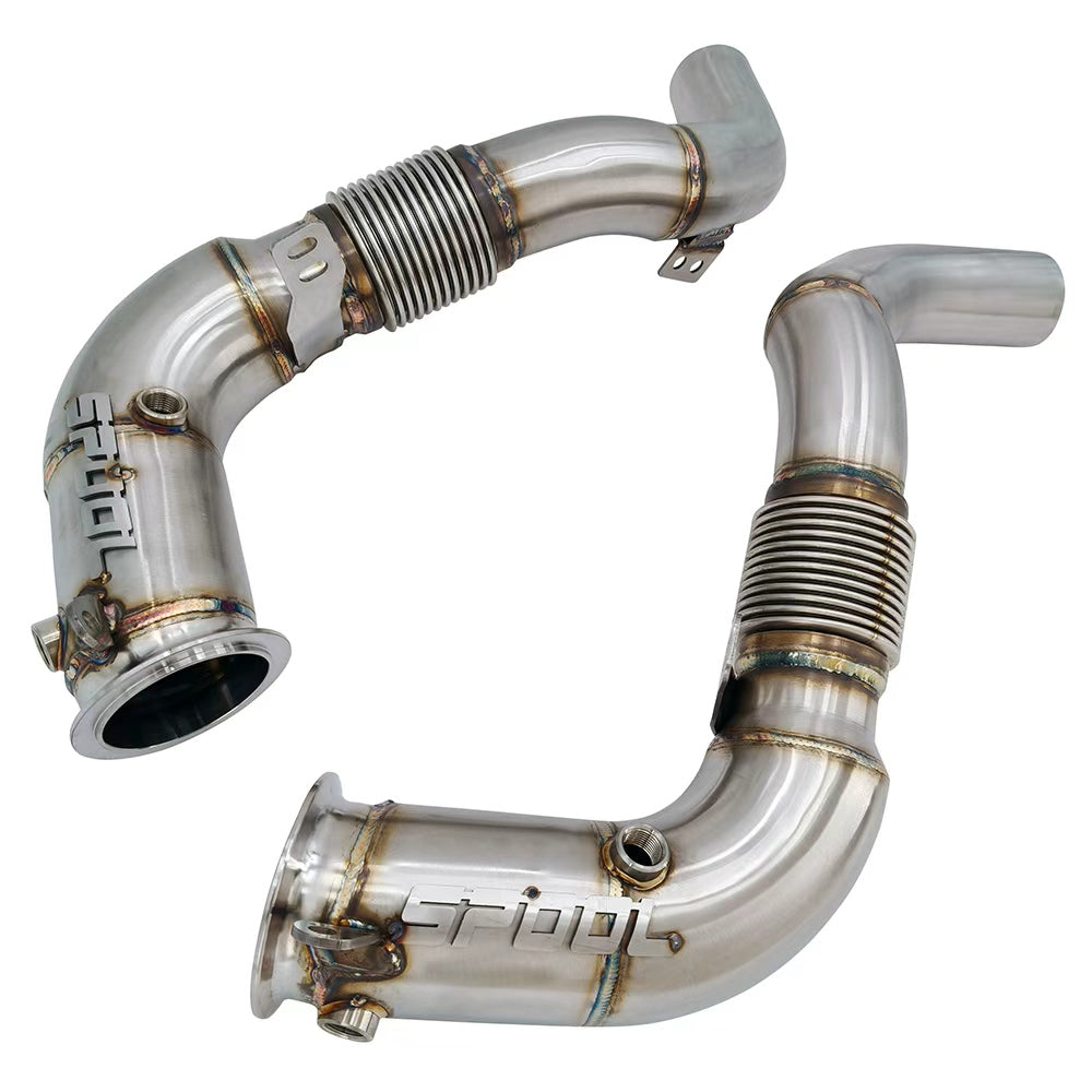 Spool Race Downpipes for V8 N63R 2017 – 2021 BMW M550i, 750i, 850i, X5 M50i, X6 M50i & X7 M50i G30 G05 G06 G07 G11 G31 Secondary image