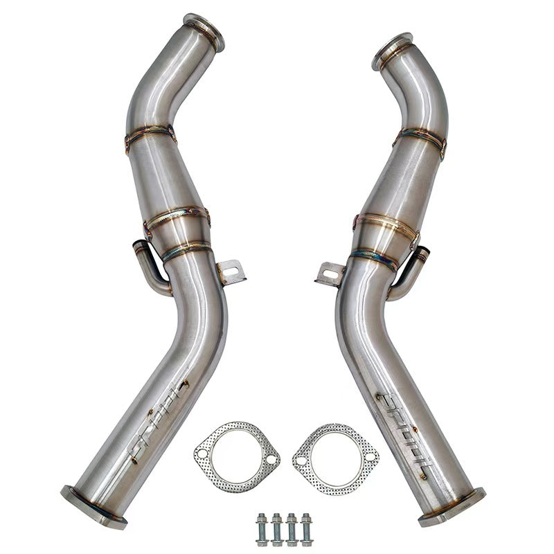 Spool VR30DDTT Full 4 Inch Downpipes Upgrade [Race Downpipes] | Infiniti Q50 Q60 RZ34 [VR30] Secondary image