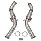 Spool VR30DDTT Full 4 Inch Downpipes Upgrade [Race Downpipes] | Infiniti Q50 Q60 RZ34 [VR30]