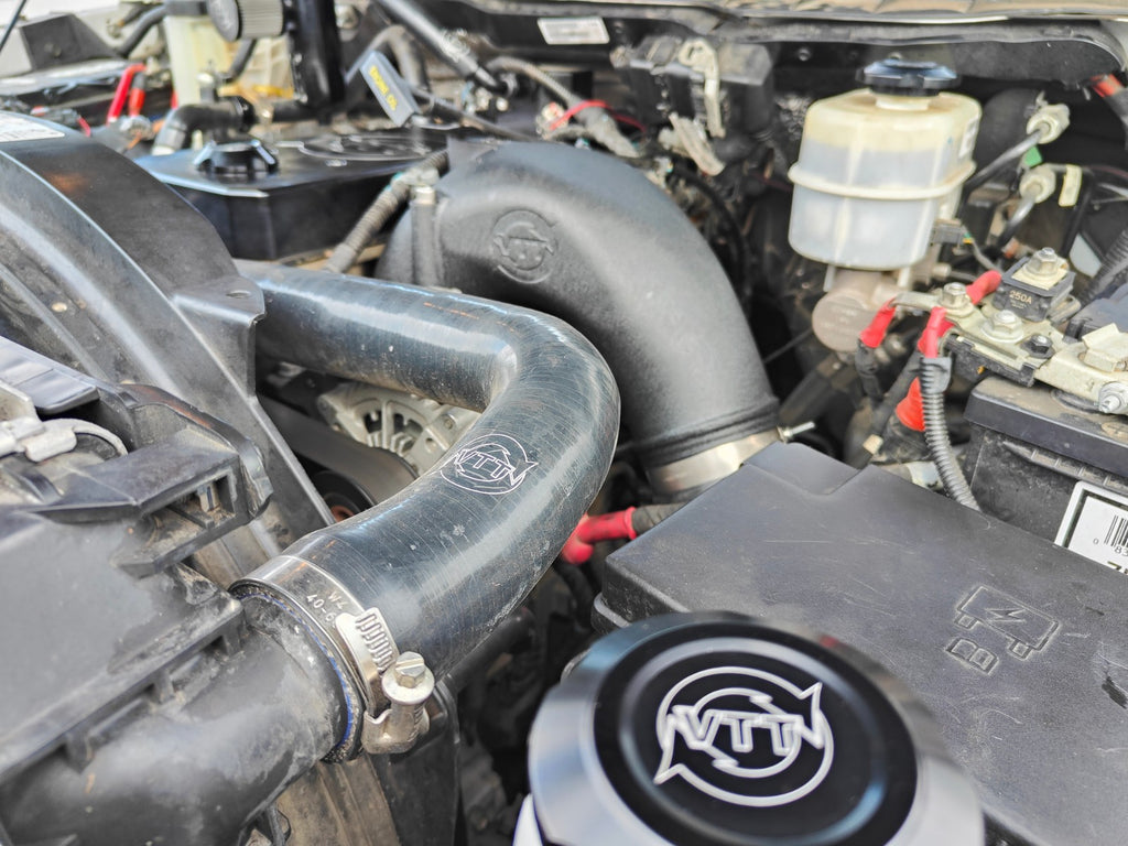 VTT 2010-2018 (Single Rad) 6.7 Cummins 7-Ply Silicone Upper Radiator Hose