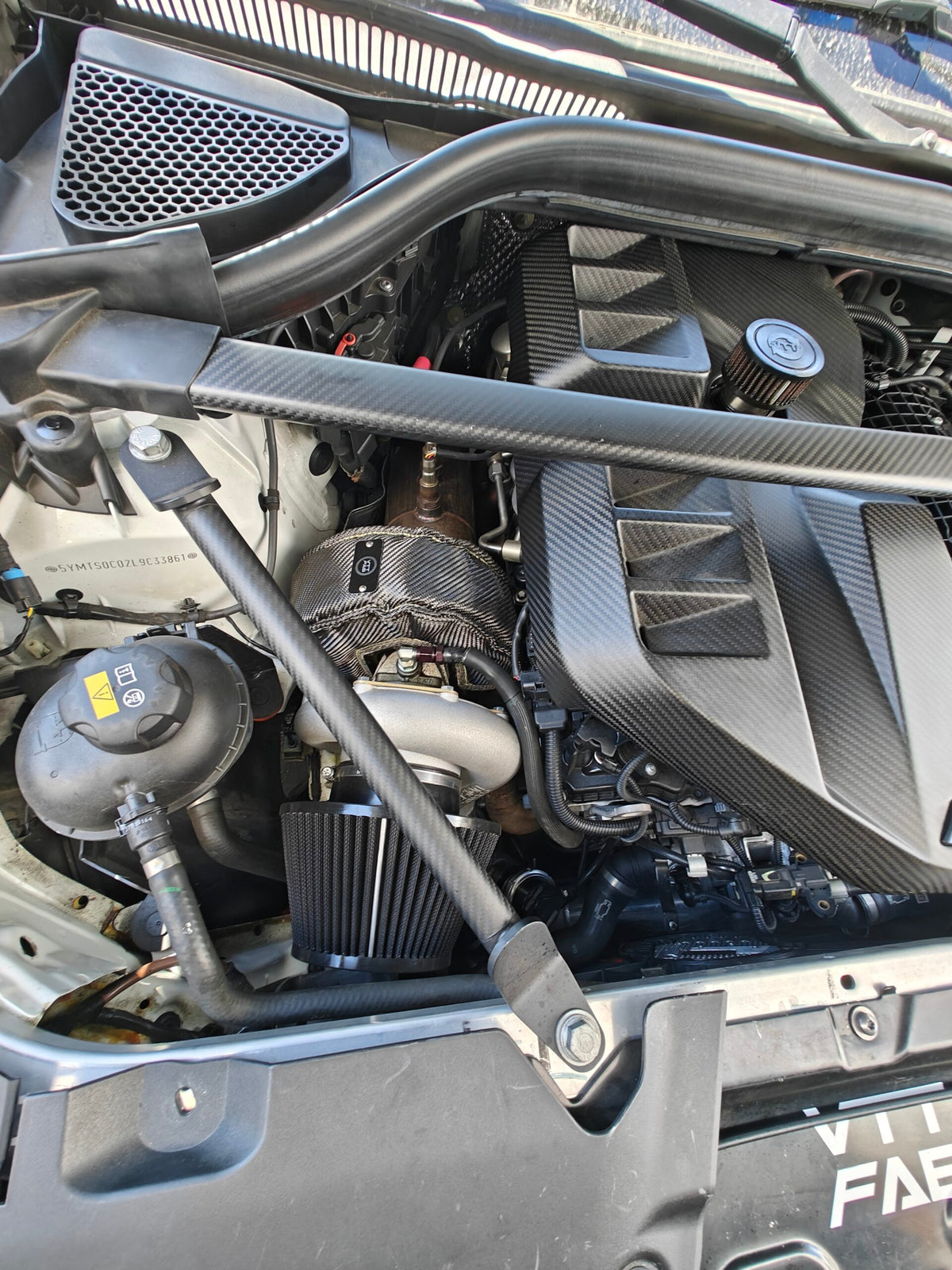 VTT S58 Carbon Fiber Engine Covers