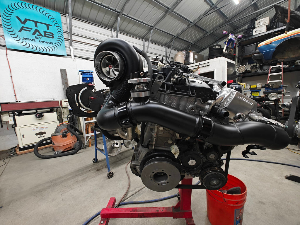VTT-FAB B58 Factory Control EWG Top Mount Single Turbo kit