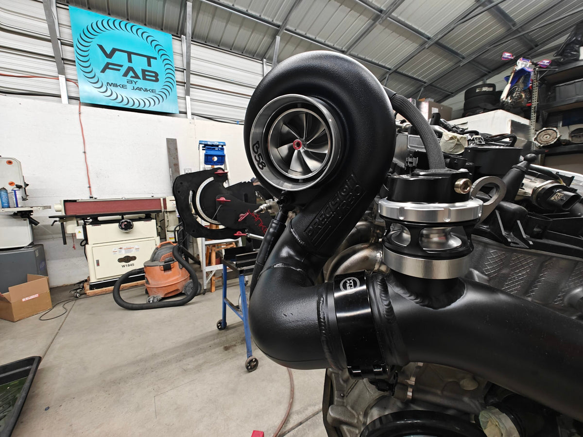 VTT-FAB B58 Factory Control EWG Top Mount Single Turbo kit