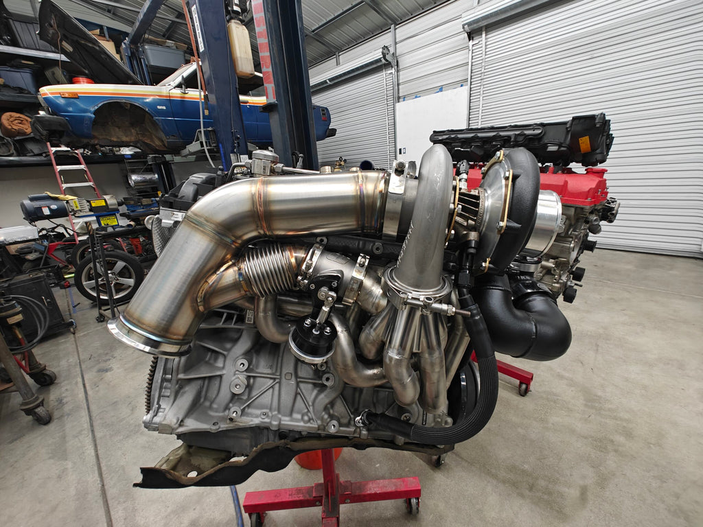 VTT-FAB B58 Factory Control EWG Top Mount Single Turbo kit