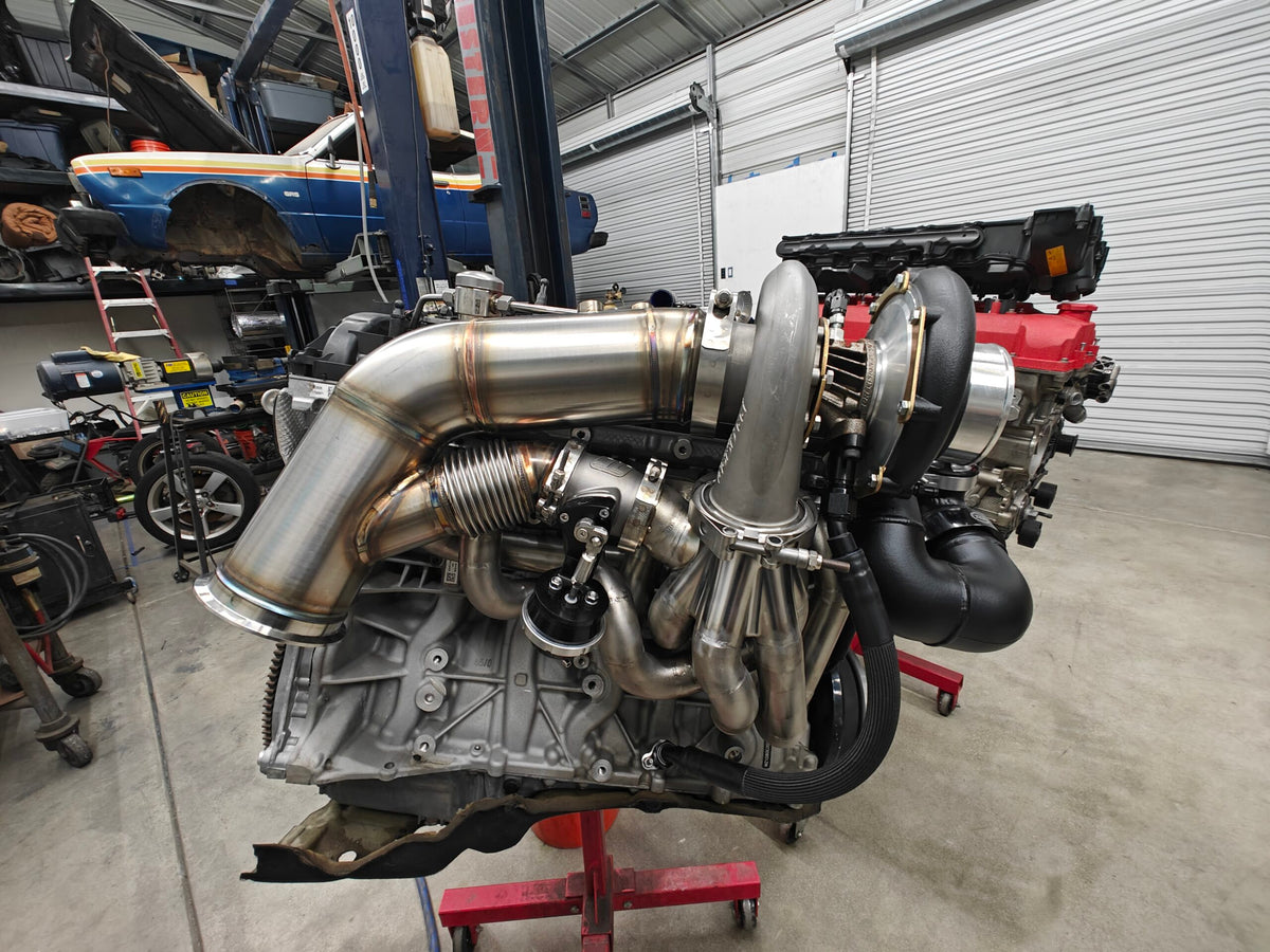 VTT-FAB B58 Factory Control EWG Top Mount Single Turbo kit