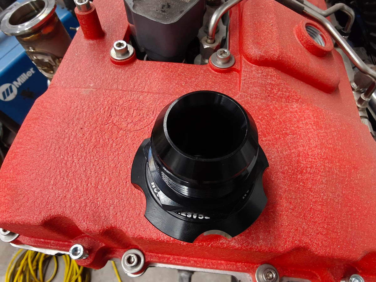 VTT Billet High-Flow Oil Cap Vent Adapter For BMW Gen 2 B58TU, S58, B48 & B46 Engines