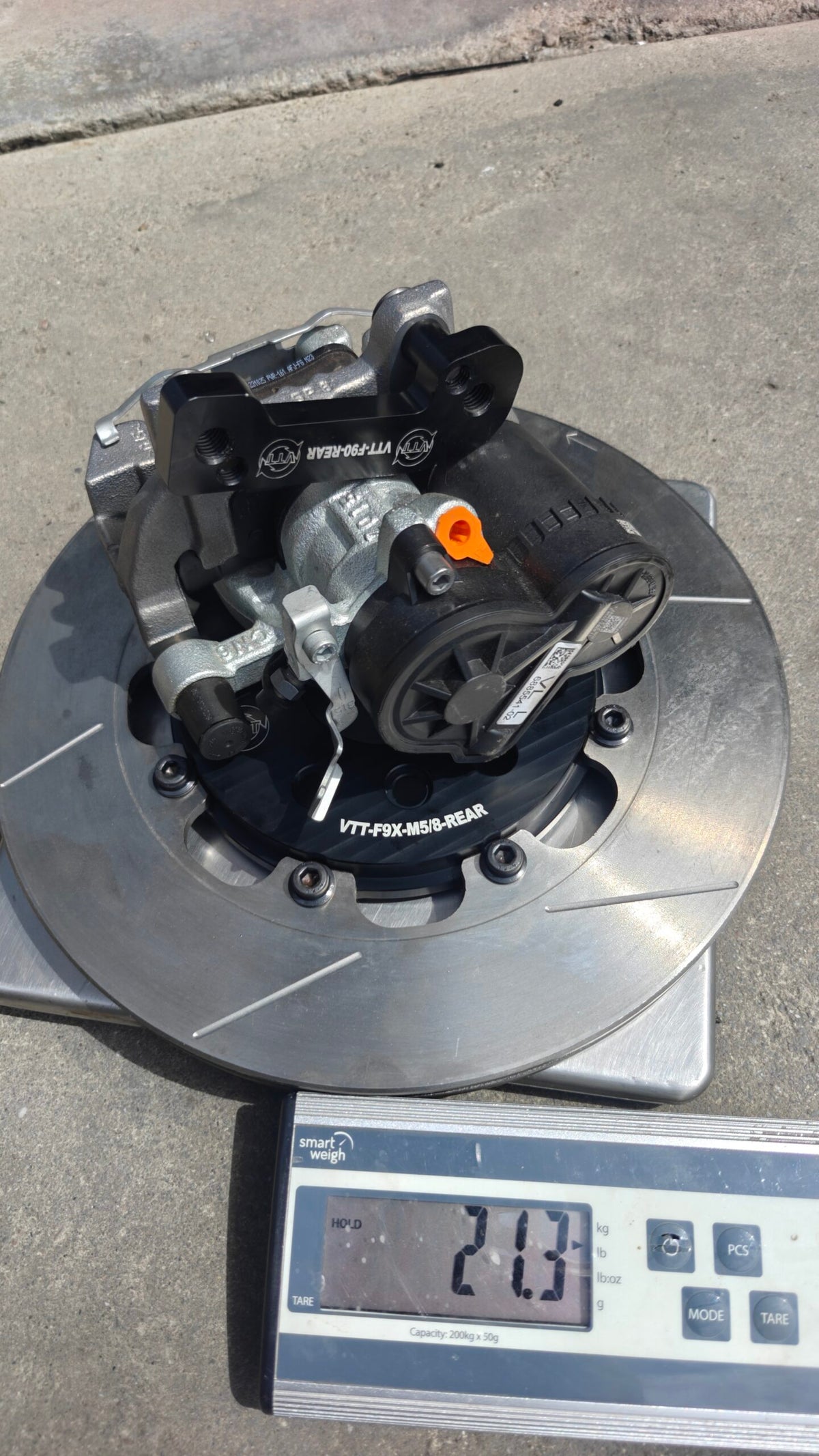 VTT F9X M5/M8 Ultimate Lightweight Rear Brake Kit