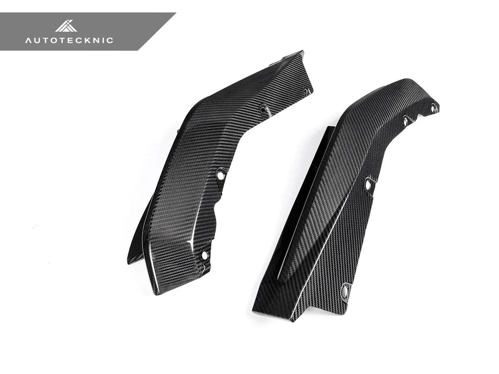 AutoTecknic G8X M3 / M4 Dry Carbon OEM-Spec Rear Splitter Set