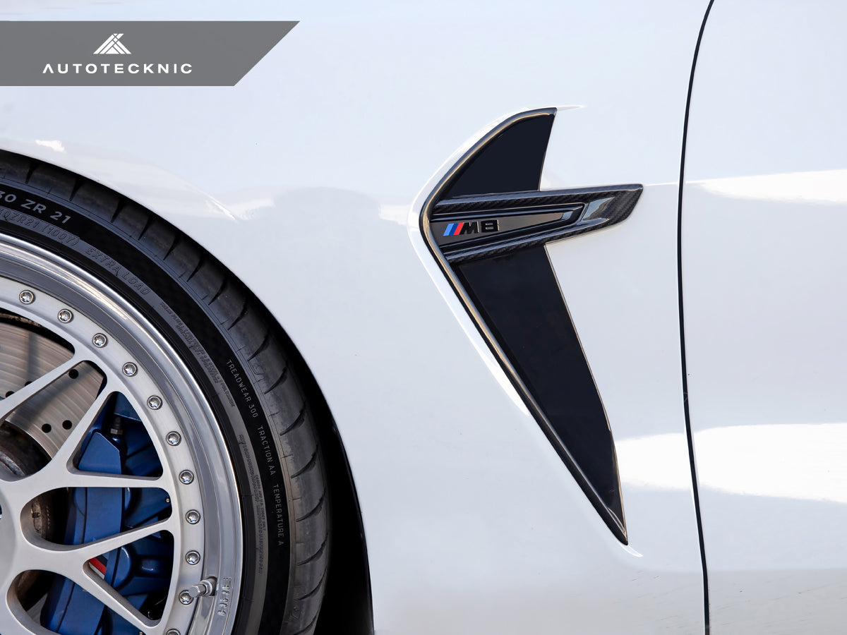 AutoTecknic F9X M8 Dry Carbon Fender Trim Secondary image
