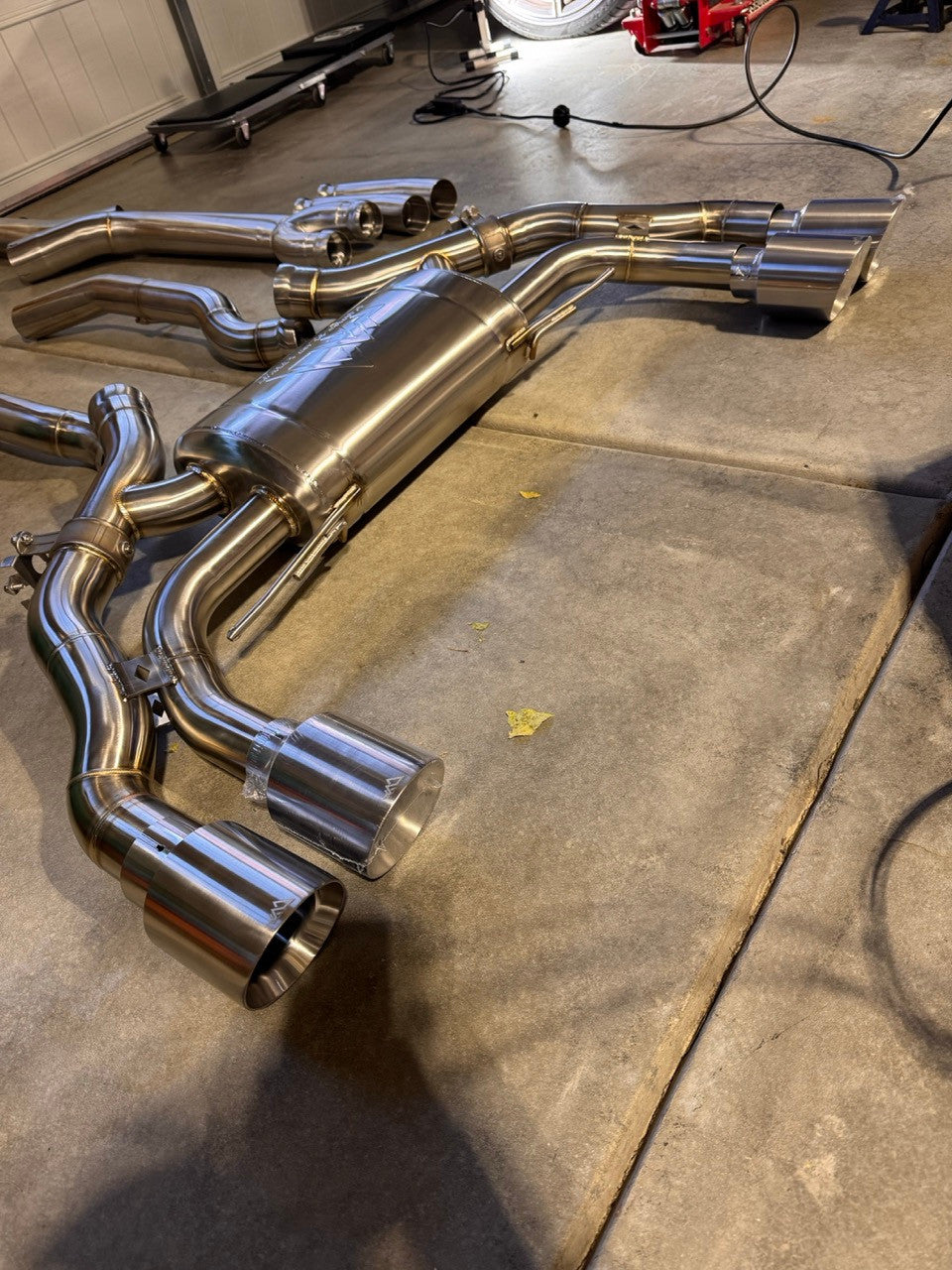 MAD BMW X3M X4M F97 F98 Axle Back Exhaust Secondary image