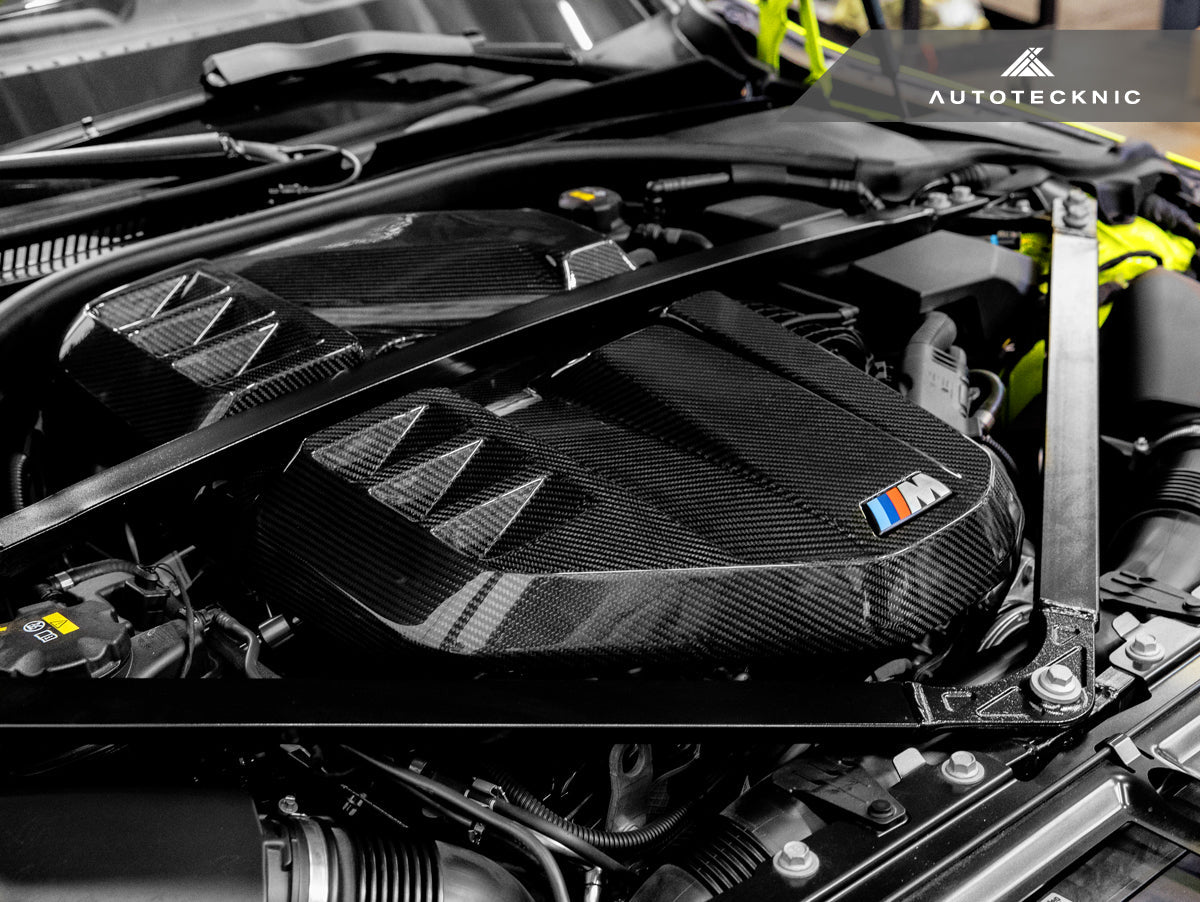 AutoTecknic G8X M2 / M3 / M4 Dry Carbon Engine Cover Secondary image