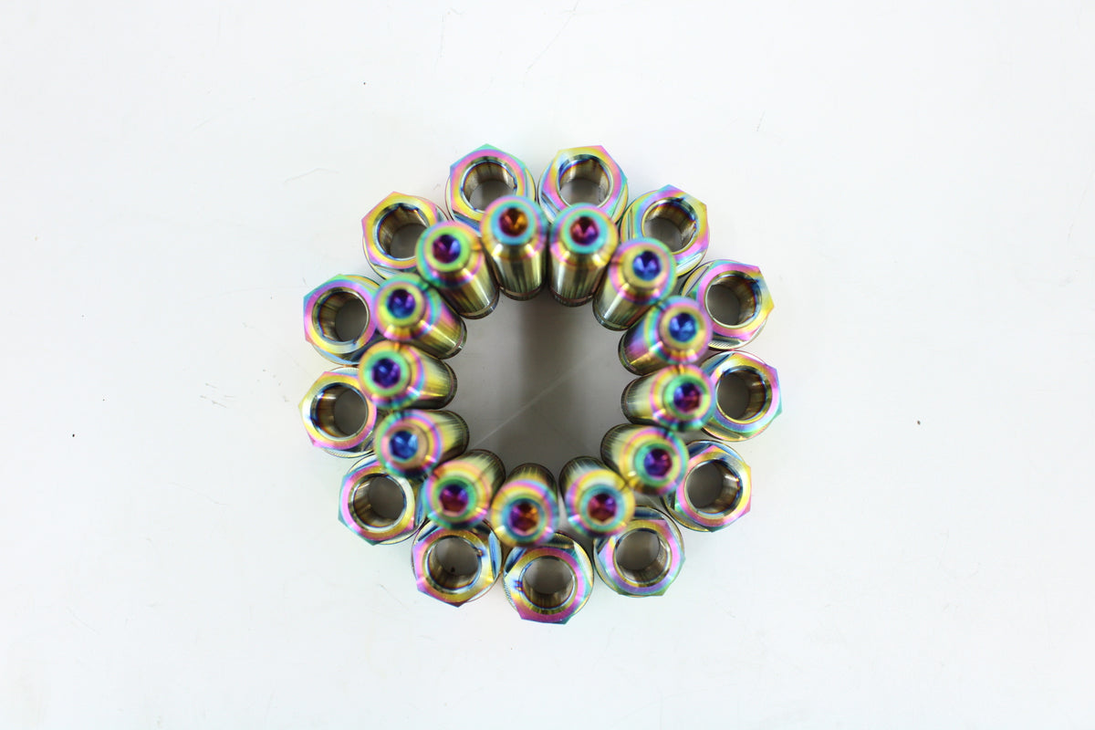 VTT M14/M12 Titanium Wheel Stud kits
