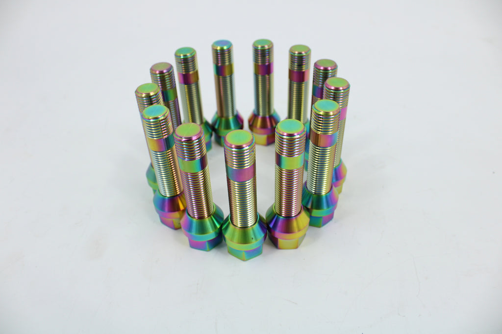VTT M14/M12 Titanium Wheel Stud kits