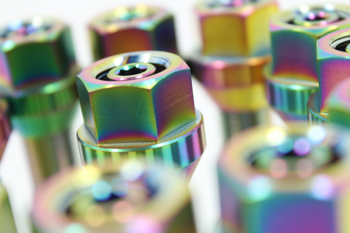 VTT M14/M12 Titanium Wheel Stud kits