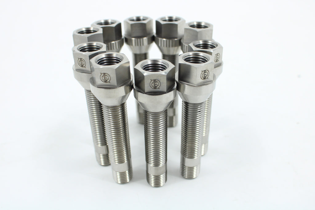 VTT M14/M12 Titanium Wheel Stud kits