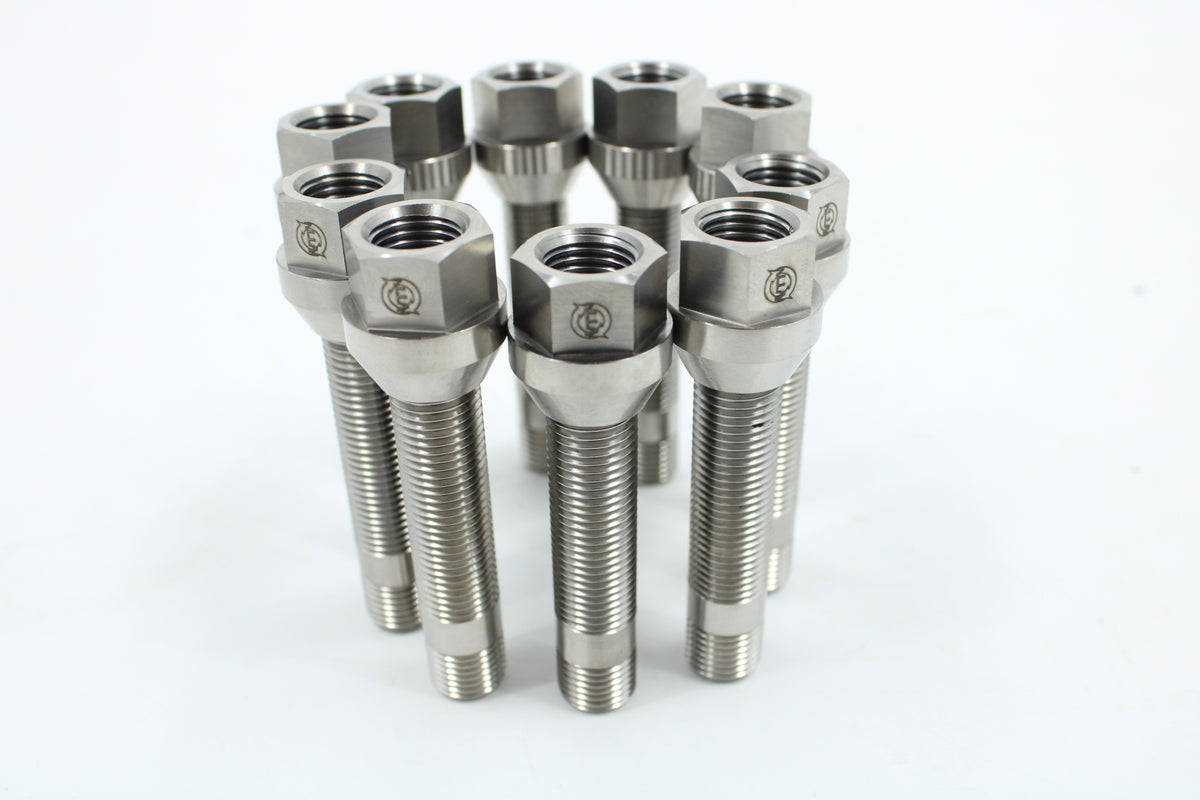 VTT M14/M12 Titanium Wheel Stud kits