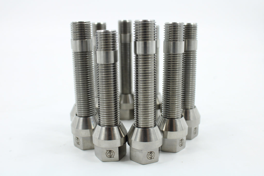 VTT M14/M12 Titanium Wheel Stud kits