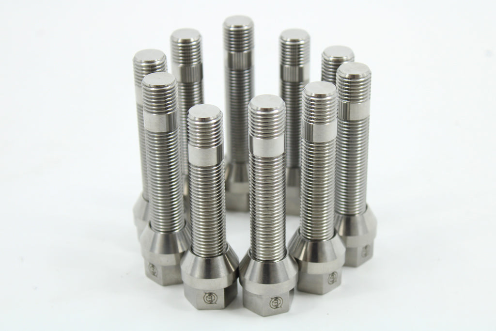 VTT M14/M12 Titanium Wheel Stud kits