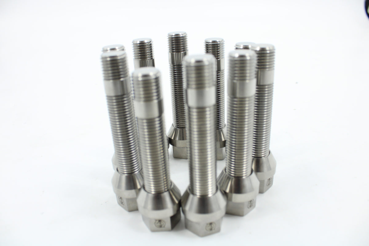 VTT M14/M12 Titanium Wheel Stud kits