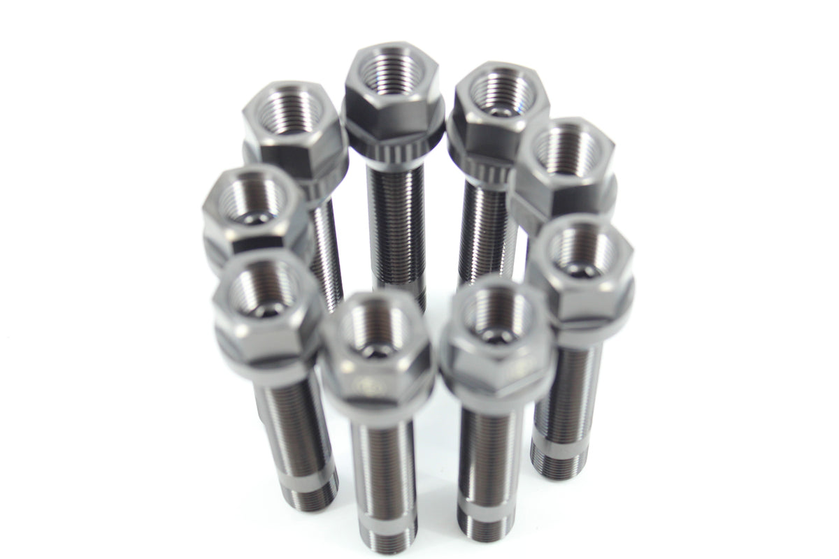 VTT M14/M12 Titanium Wheel Stud kits