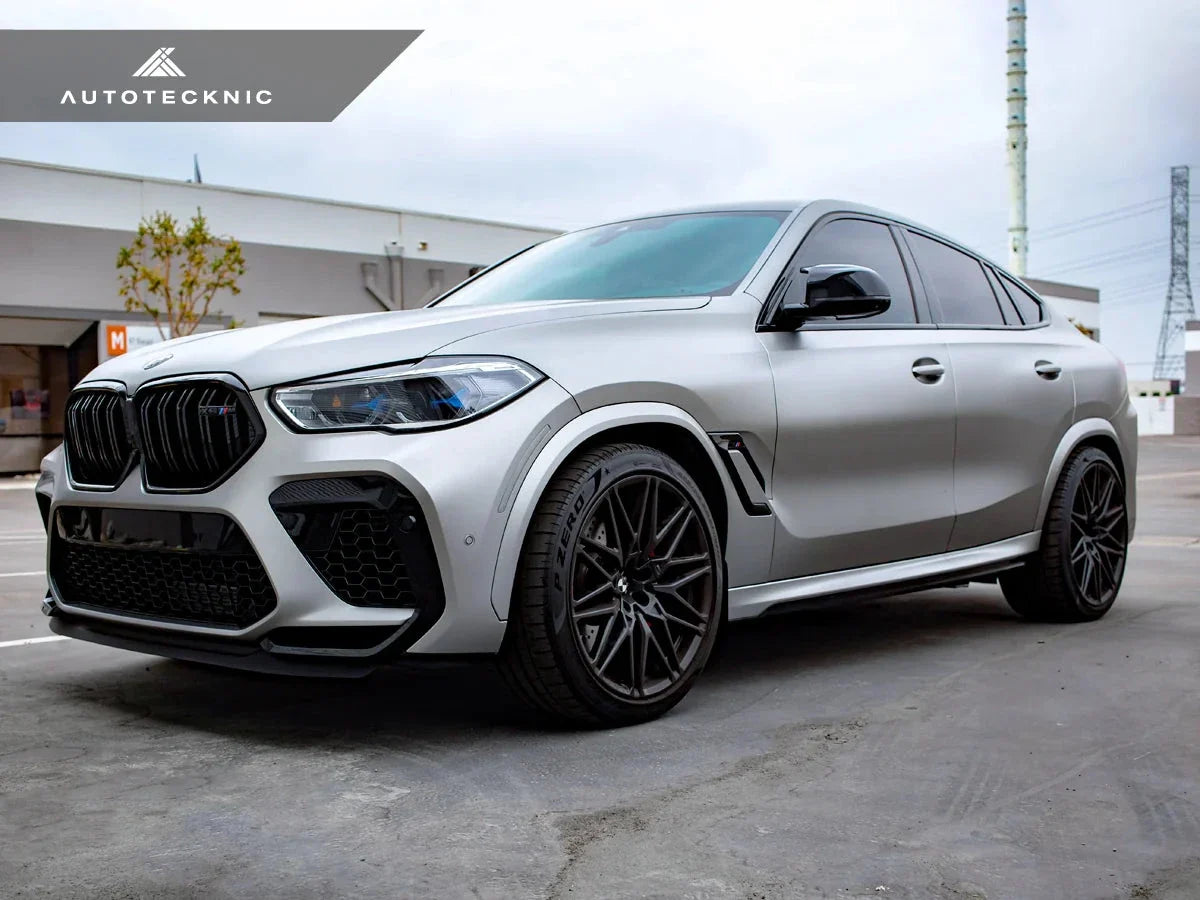 AutoTecknic F96 X6M Dry Carbon Fiber Side Vent Set