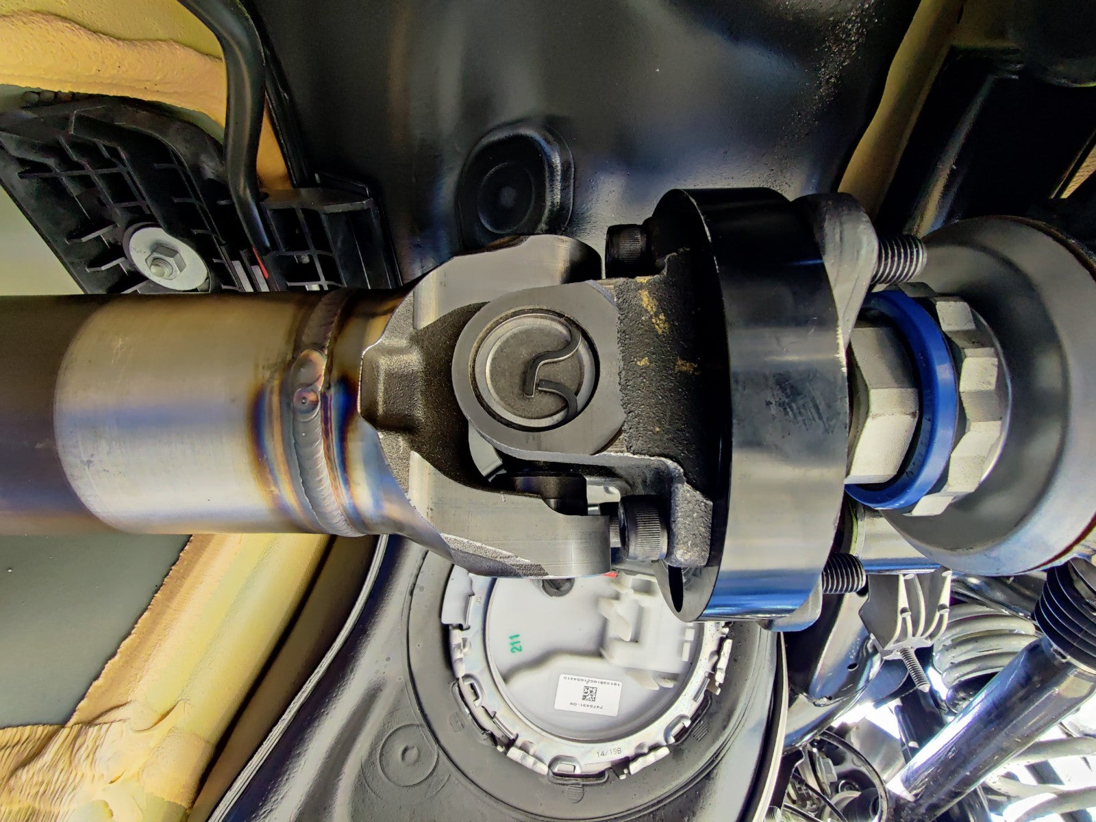 VTT A90/91 Supra 4130 Chromoly Driveshaft Secondary image