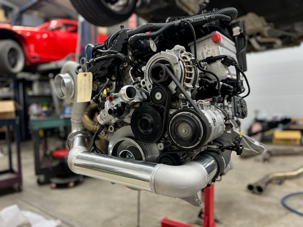VTT-FAB S58 Factory Control EWG Top Mount Single Turbo kit