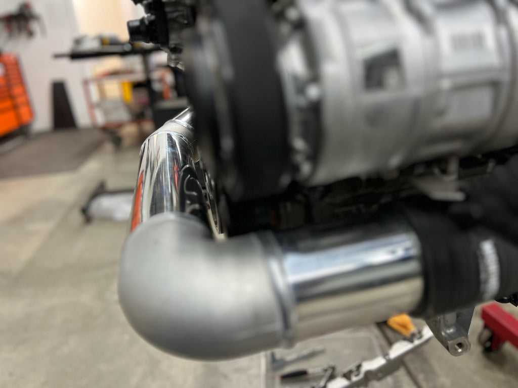 VTT-FAB S58 Factory Control EWG Top Mount Single Turbo kit