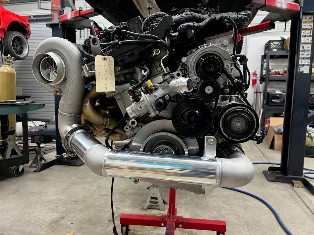 VTT-FAB S58 Factory Control EWG Top Mount Single Turbo kit