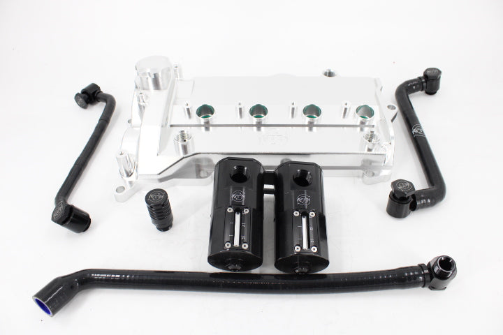 VTT 10th Gen Civic Billet Valve cover, and Dual Catch can kit