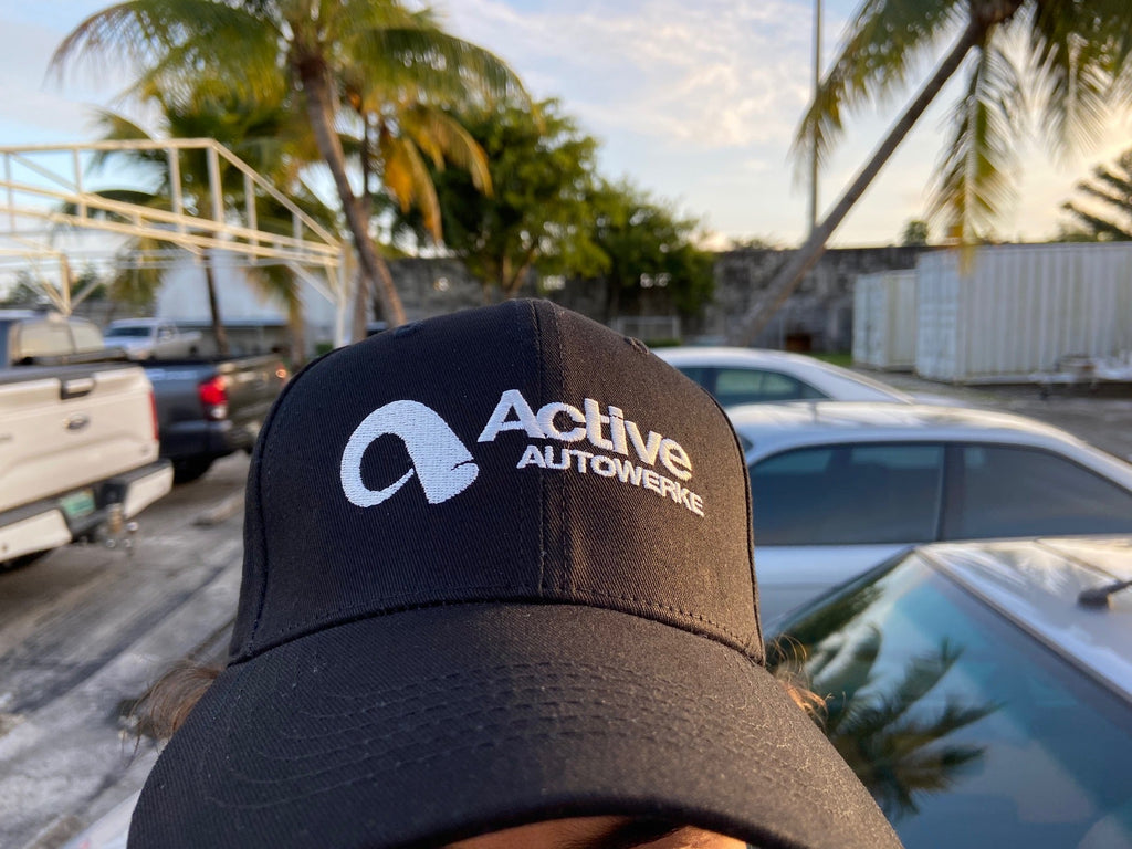 Active Autowerke 6-Panel Black Snapback Hat