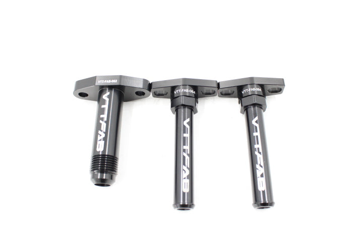 VTT-FAB Billet Extended Turbo Drain Adapters