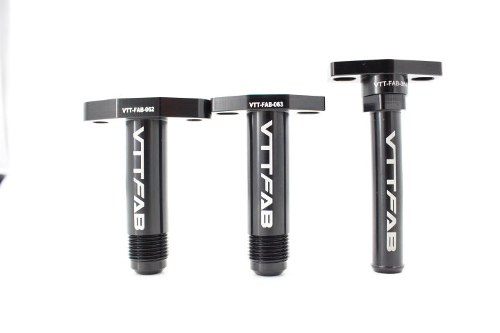 VTT-FAB Billet Extended Turbo Drain Adapters