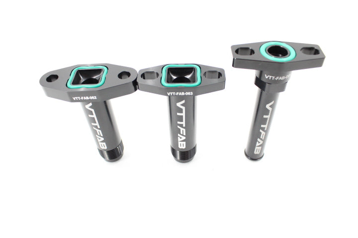 VTT-FAB Billet Extended Turbo Drain Adapters