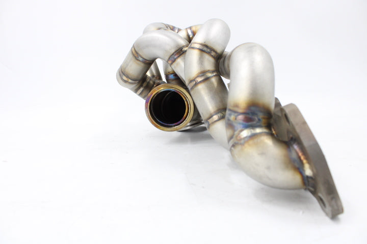 VTT-FAB S55 Factory Control EWG Top Mount Single Turbo Manifold