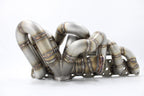 VTT-FAB S55 Factory Control EWG Top Mount Single Turbo Manifold