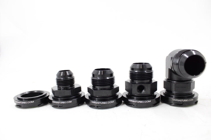 VTT Billet -16ORB Low-Profile / High-Flow Oil Cap Vent Adapter For BMW Gen 2 B58TU, S58, B48 & B46 Engines