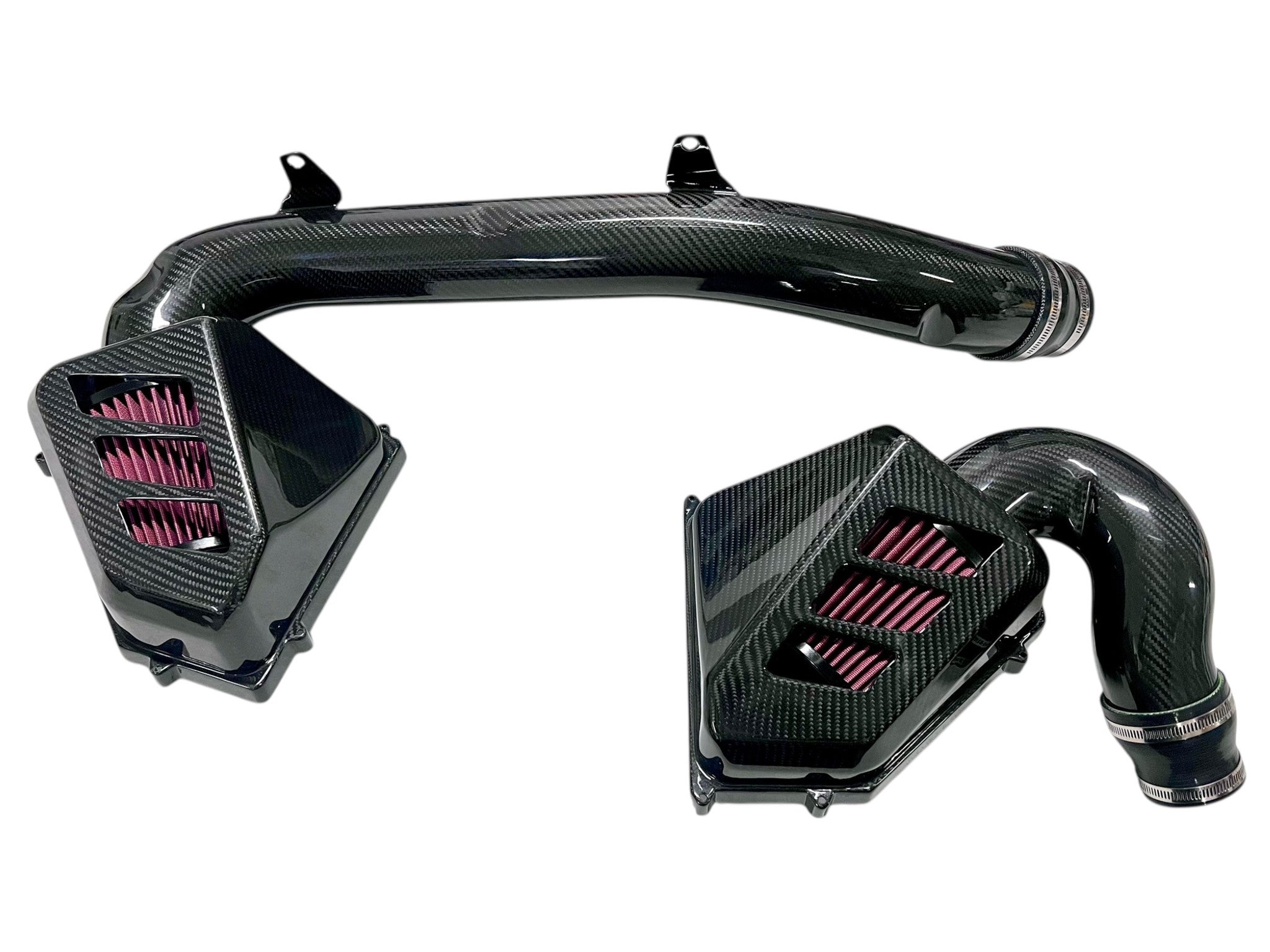MAD BMW M2 M3 M4 G80 G82 G87 Carbon Fiber Cold Air Intake "V2" Secondary image