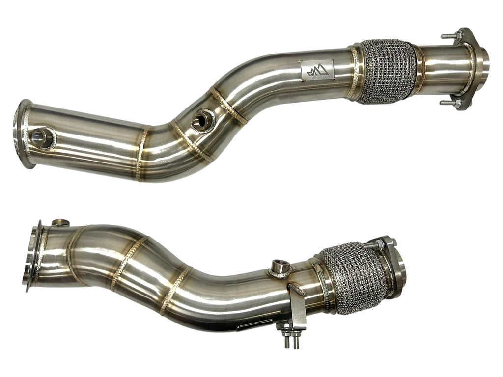 MAD BMW S58 3.5'' FATBOY X3M & X4M F97 F98 Downpipes