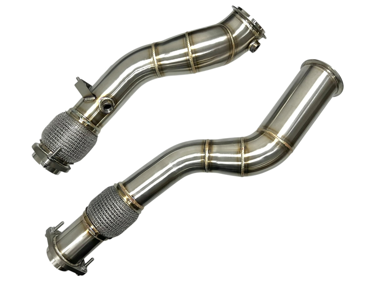 MAD BMW S58 3.5'' FATBOY X3M & X4M F97 F98 Downpipes