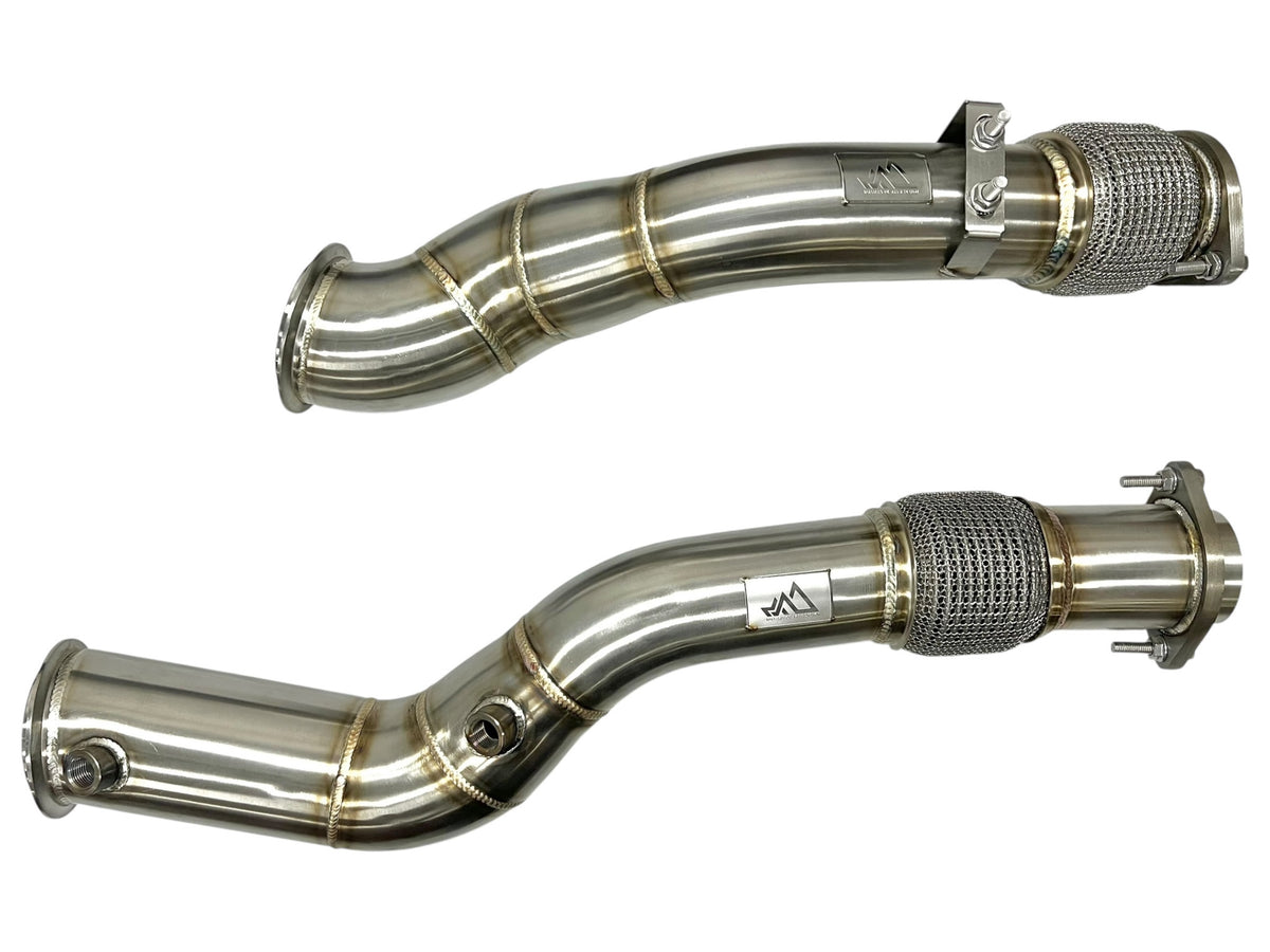 MAD BMW S58 3.5'' FATBOY X3M & X4M F97 F98 Downpipes Main image
